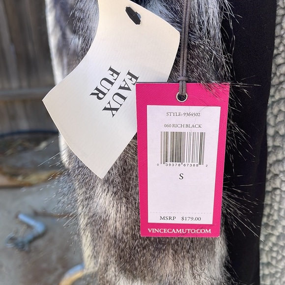 Vince Camuto Faux Fur Vest size Small. - Picture 4 of 5